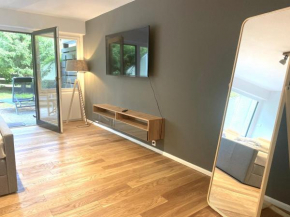 Kontaktlos FeWo im Grünen, renoviert mit Bergblick by stayFritz